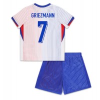 Maglia Calcio Francia Antoine Griezmann #7 Seconda Divisa Bambino Europei 2024 Manica Corta (+ pantaloncini)